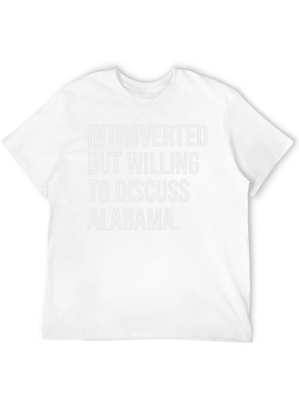 Introverted Alabama Fan T-Shirt