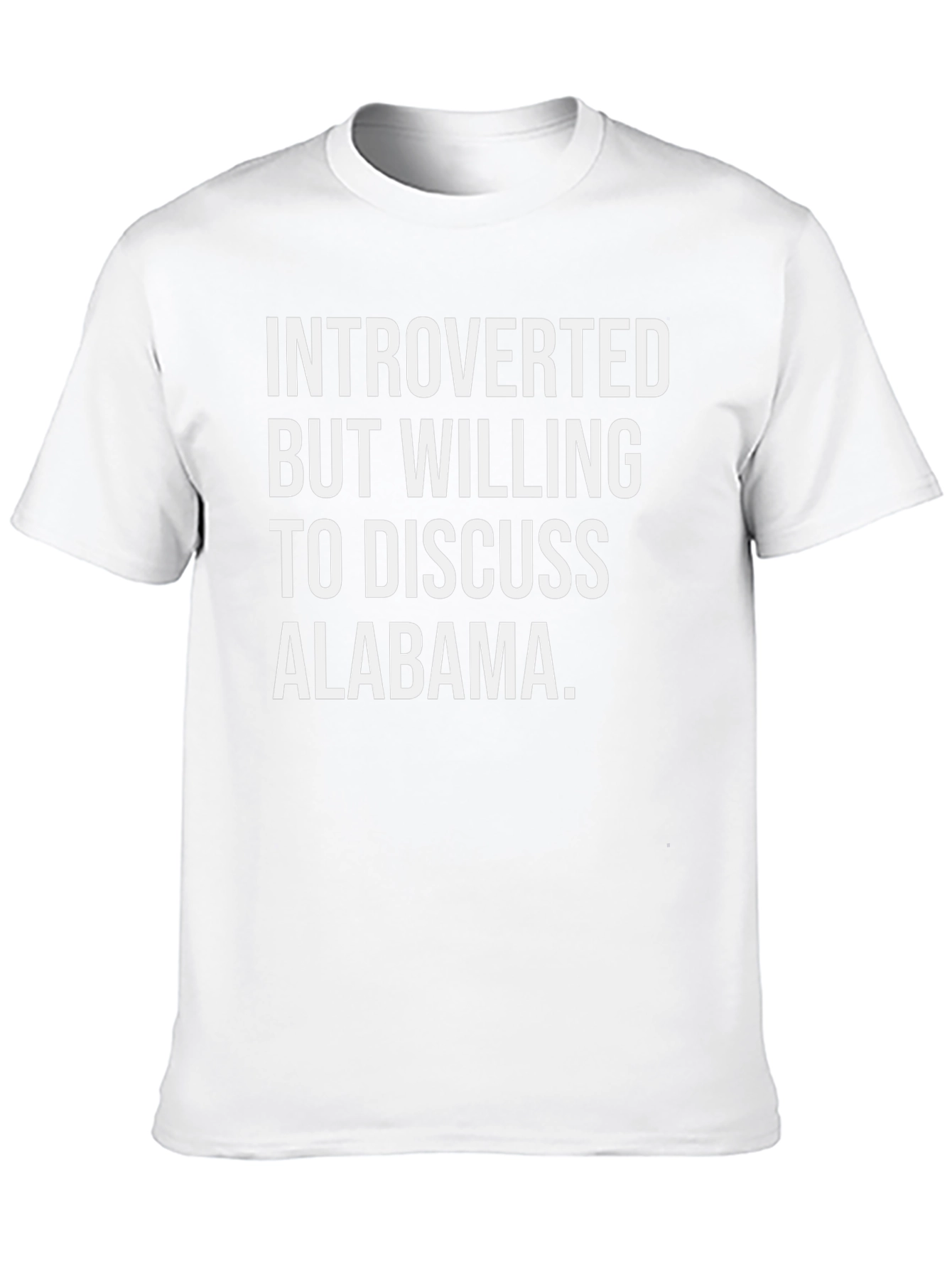 Introverted Alabama Fan T-Shirt