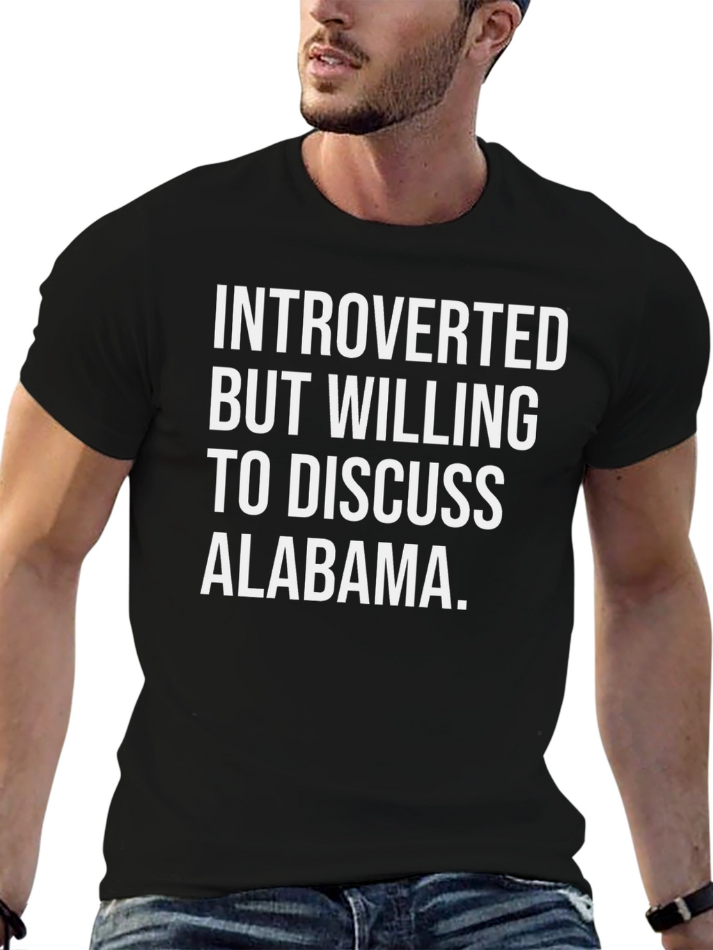 Introverted Alabama Fan T-Shirt