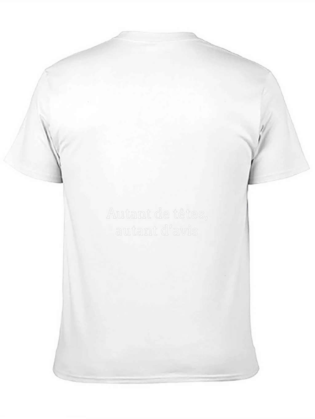Autant De Têtes Black T-Shirt