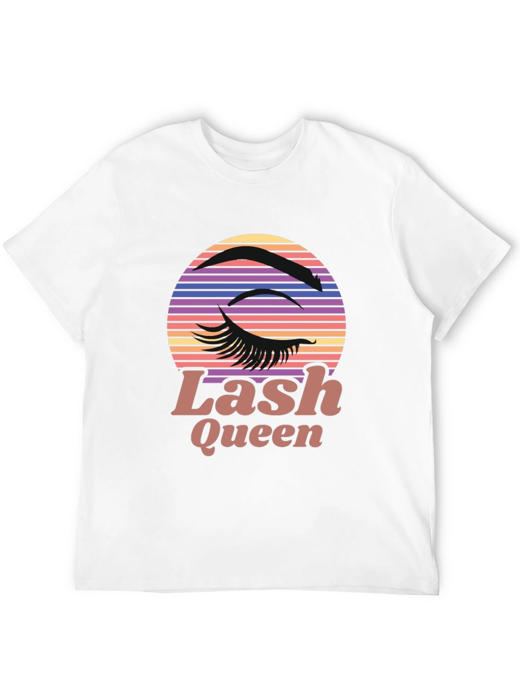 Lash Queen Graphic Tee - Retro Style