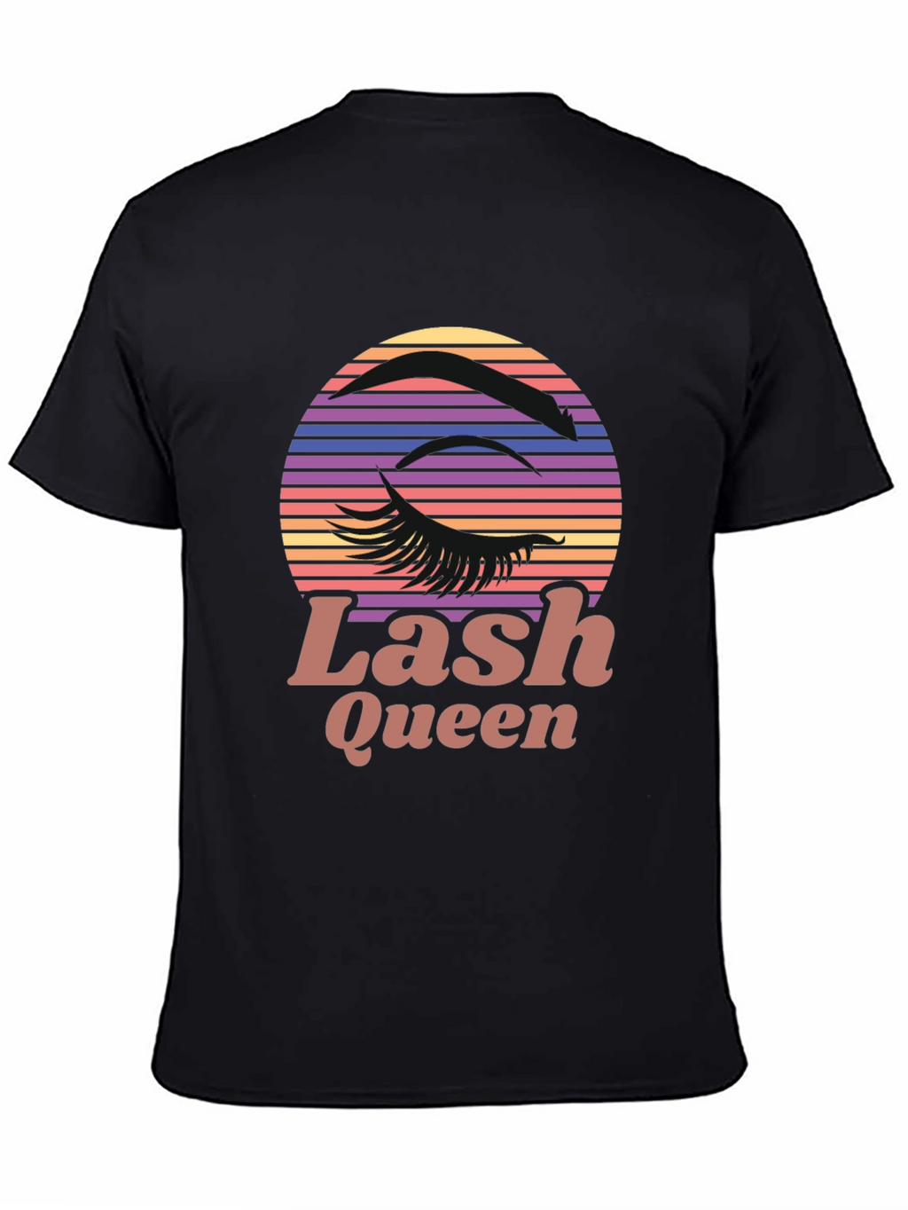 Lash Queen Graphic Tee - Retro Style