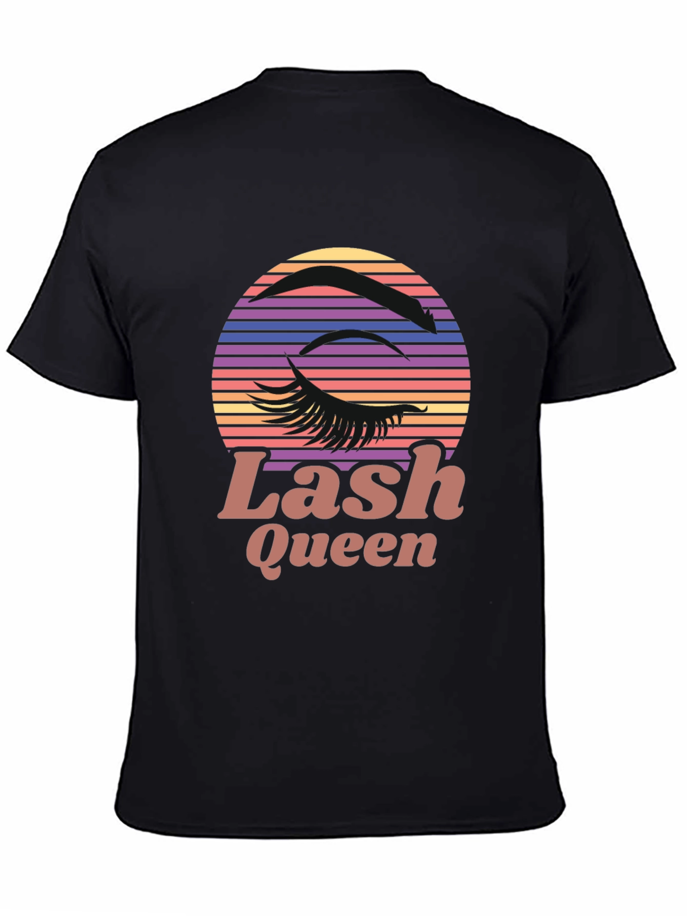 Lash Queen Graphic Tee - Retro Style