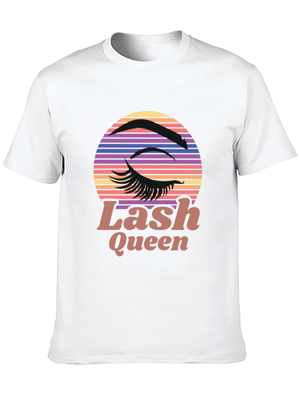 Lash Queen Graphic Tee - Retro Style