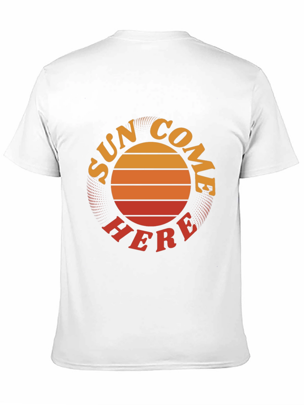 Sun Come Here Graphic Tee - Retro Vibe