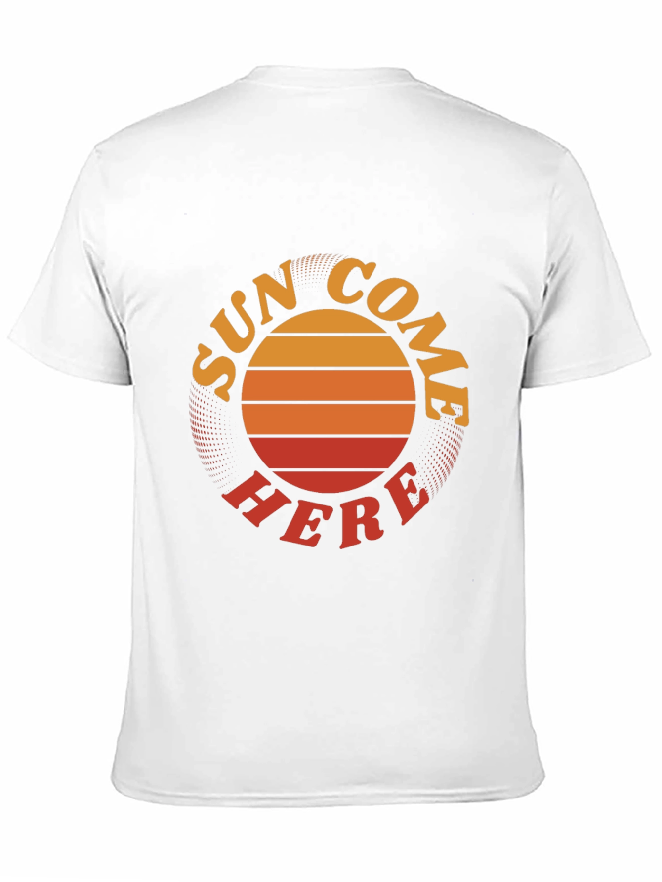 Sun Come Here Graphic Tee - Retro Vibe