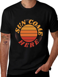 Sun Come Here Graphic Tee - Retro Vibe