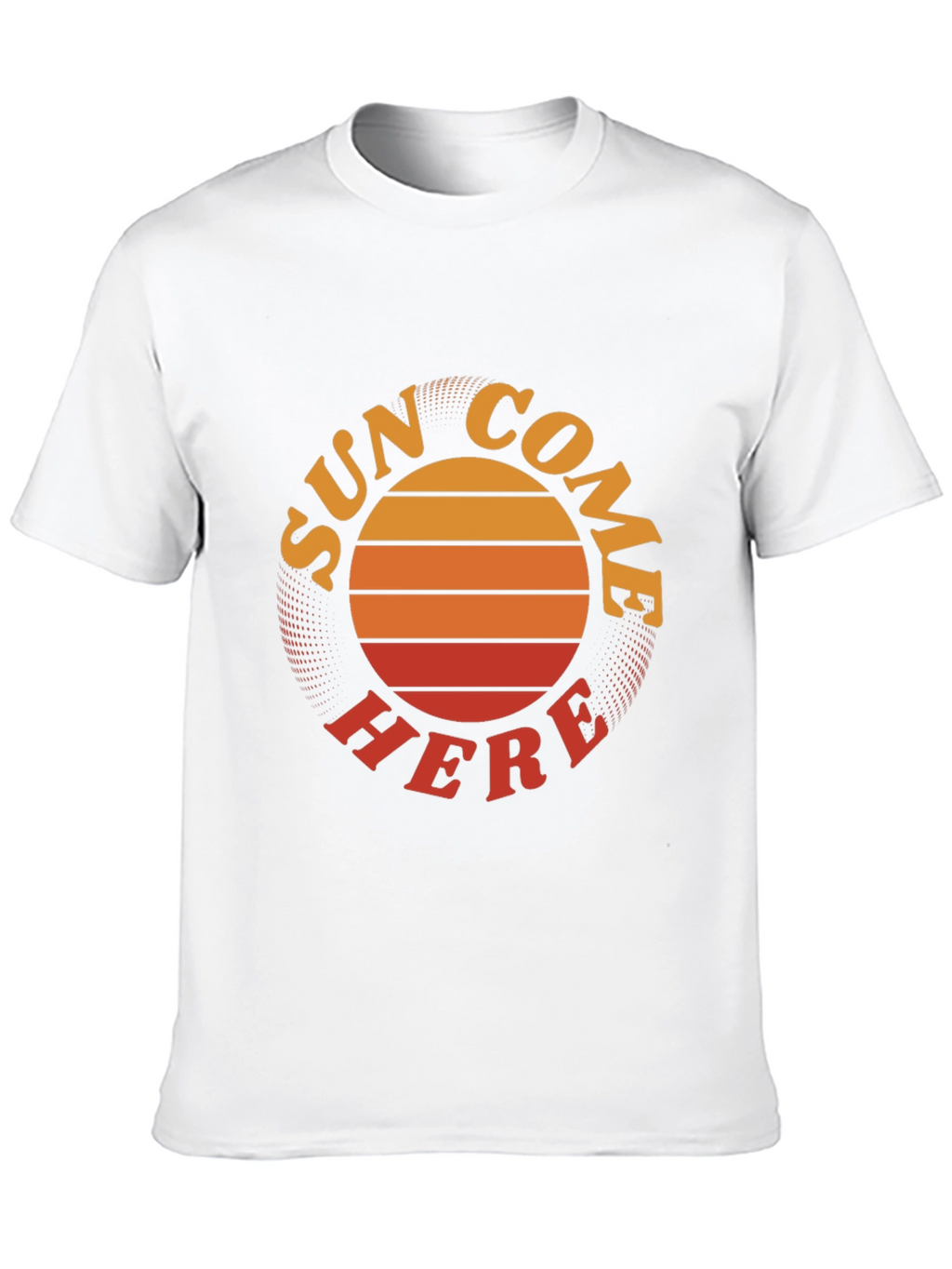 Sun Come Here Graphic Tee - Retro Vibe