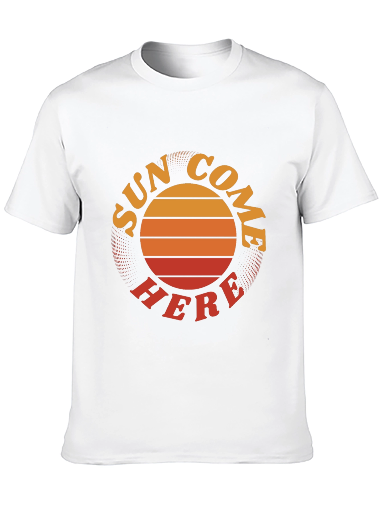 Sun Come Here Graphic Tee - Retro Vibe