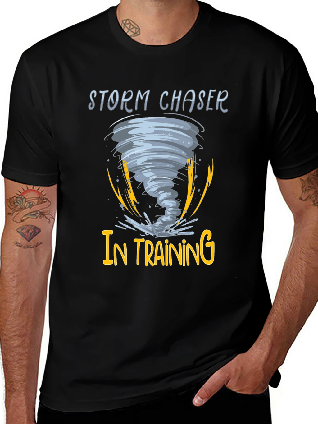 Storm Chaser in Training Graphic Tee