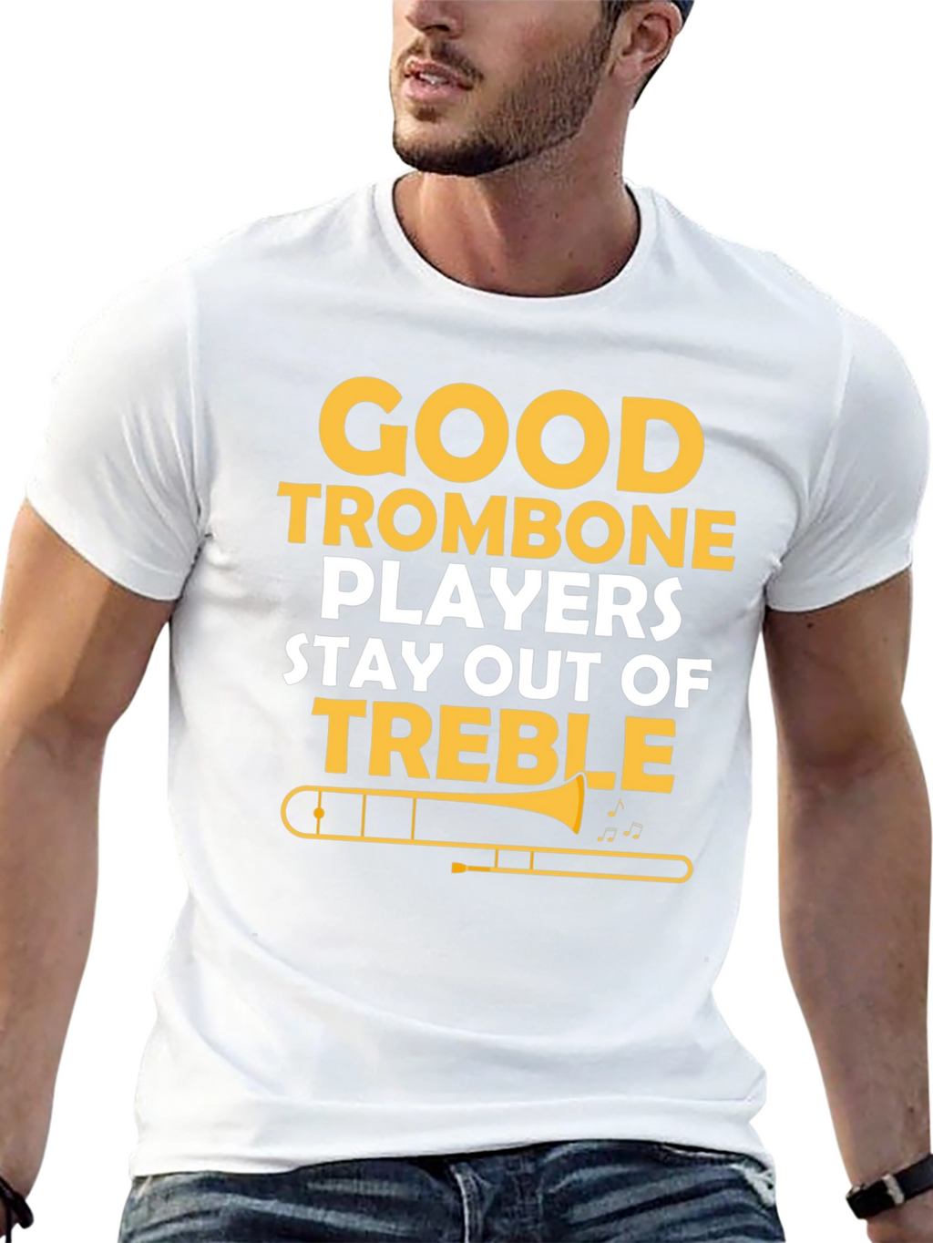 Good Trombone Players T-Shirt Funny Music Tee
