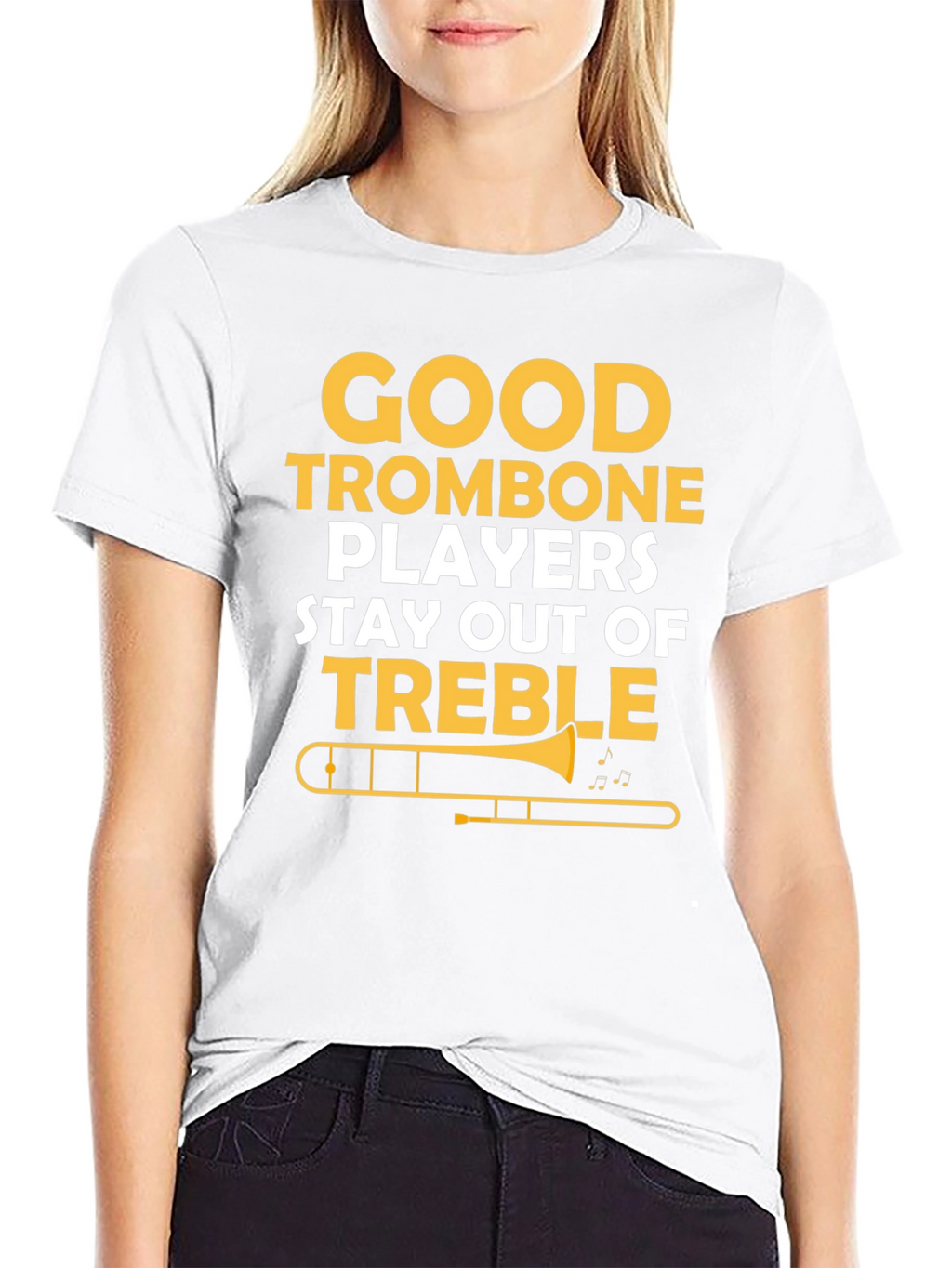 Good Trombone Players T-Shirt Funny Music Tee