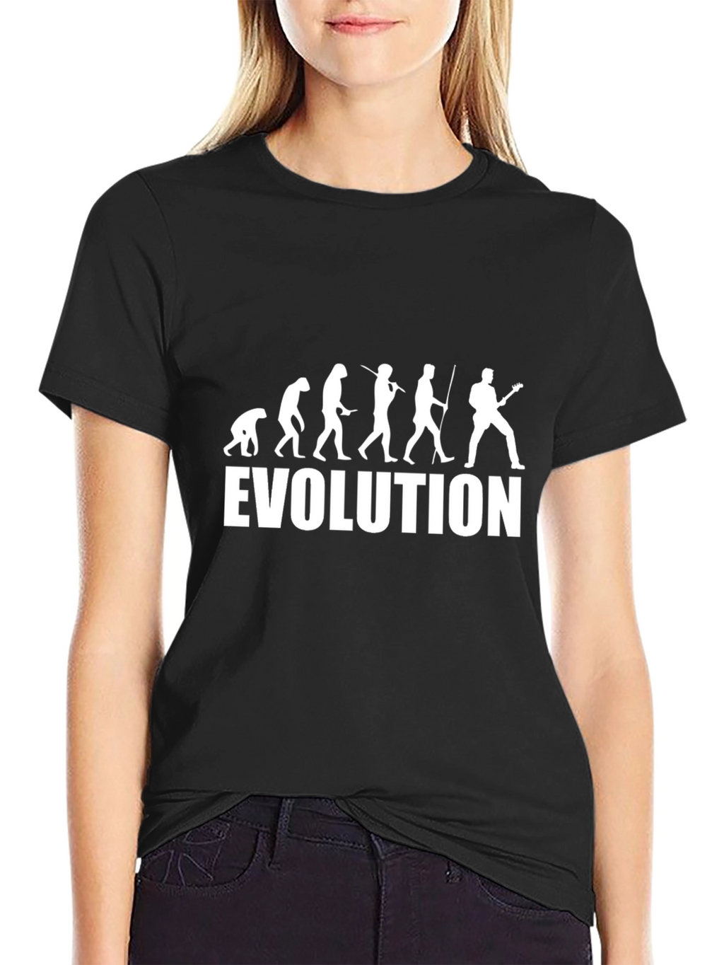 Evolution of Rock Graphic T-Shirt
