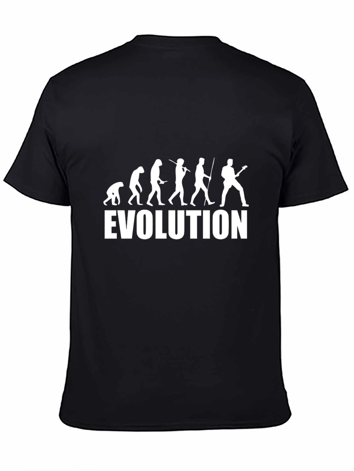 Evolution of Rock Graphic T-Shirt