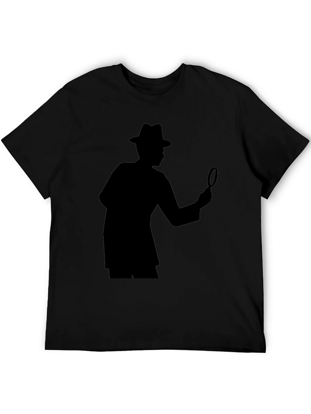 Detective Silhouette T-Shirt - Sleuth Style!