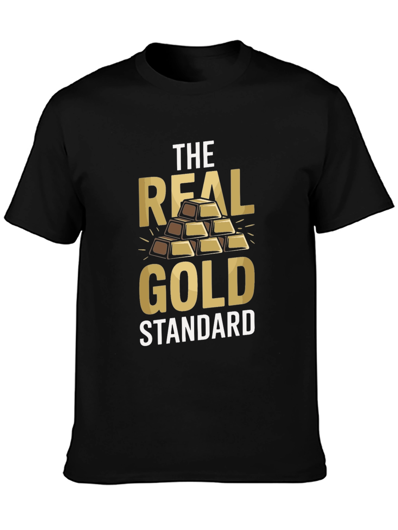 The Real Gold Standard Black Graphic Tee