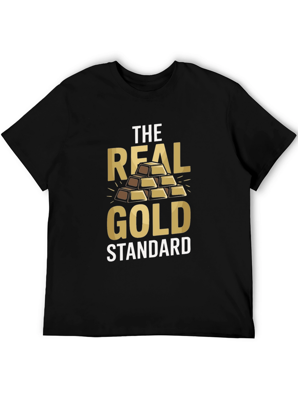 The Real Gold Standard Black Graphic Tee