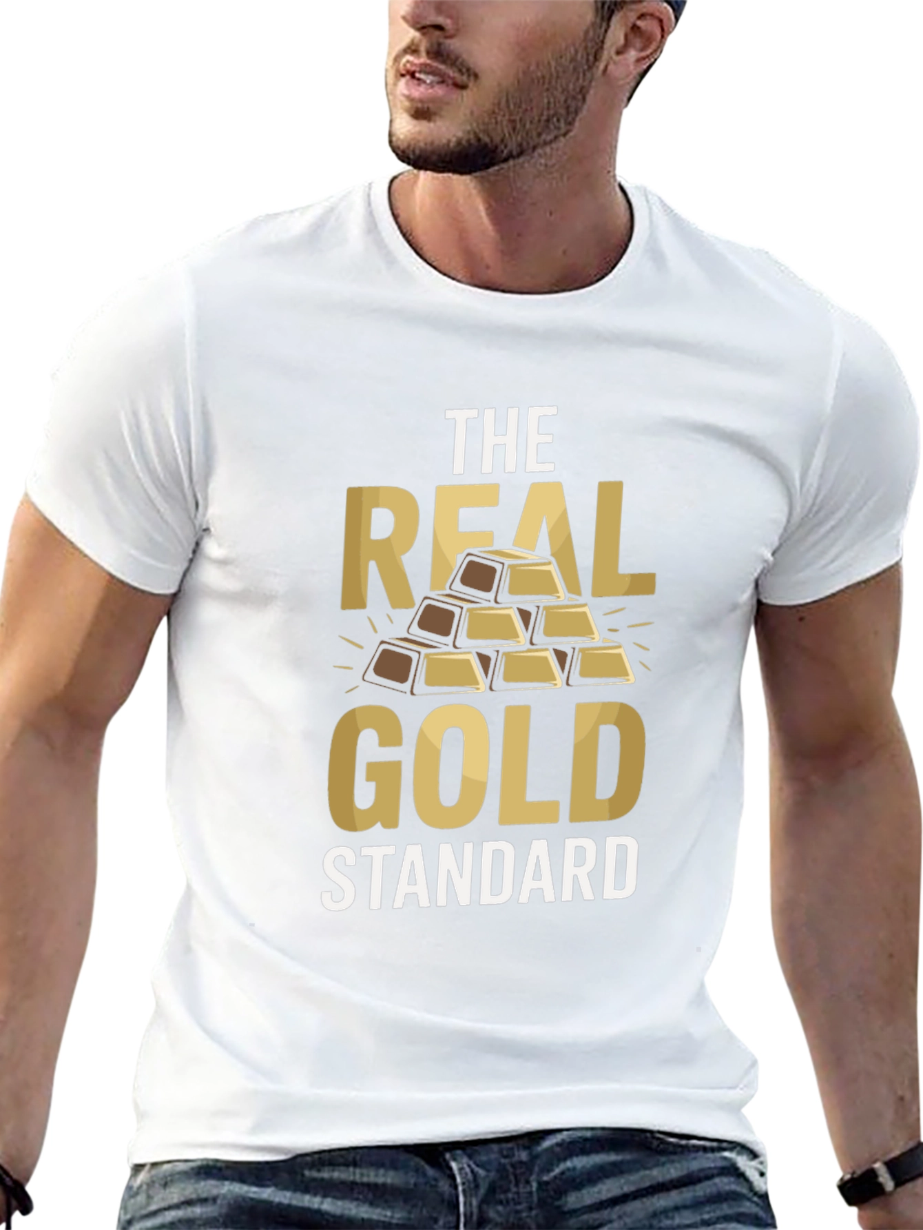 The Real Gold Standard Black Graphic Tee
