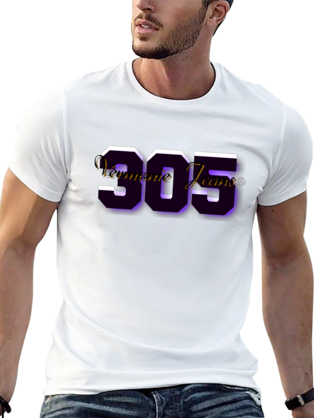 Bold 905 Graphic Tee - Stylish Black T-Shirt