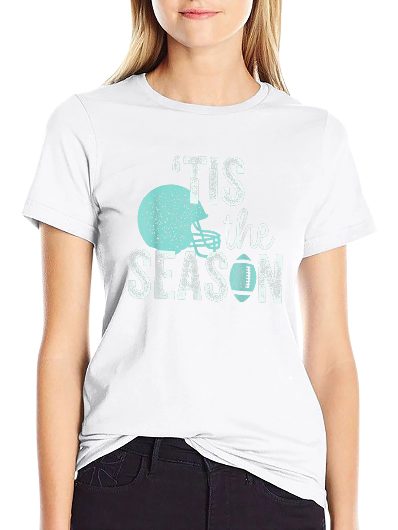 Tis the Season Football T-Shirt - Game Day Apparel