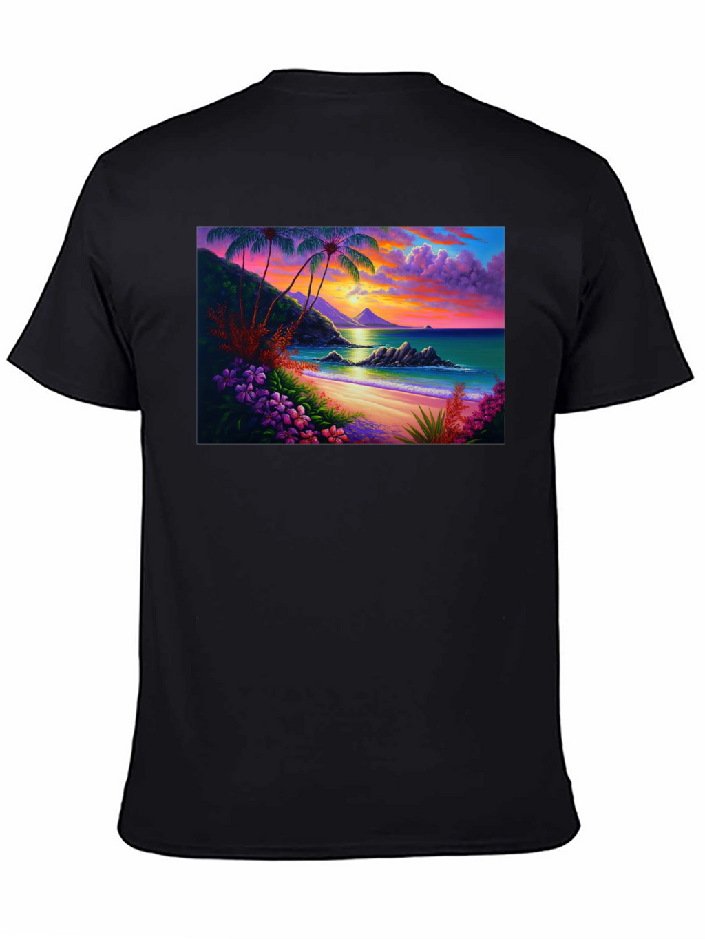 Tropical Beach Sunset Tee