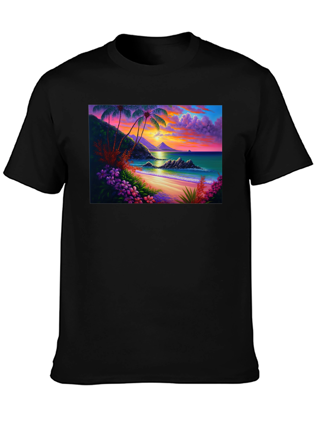 Tropical Beach Sunset Tee