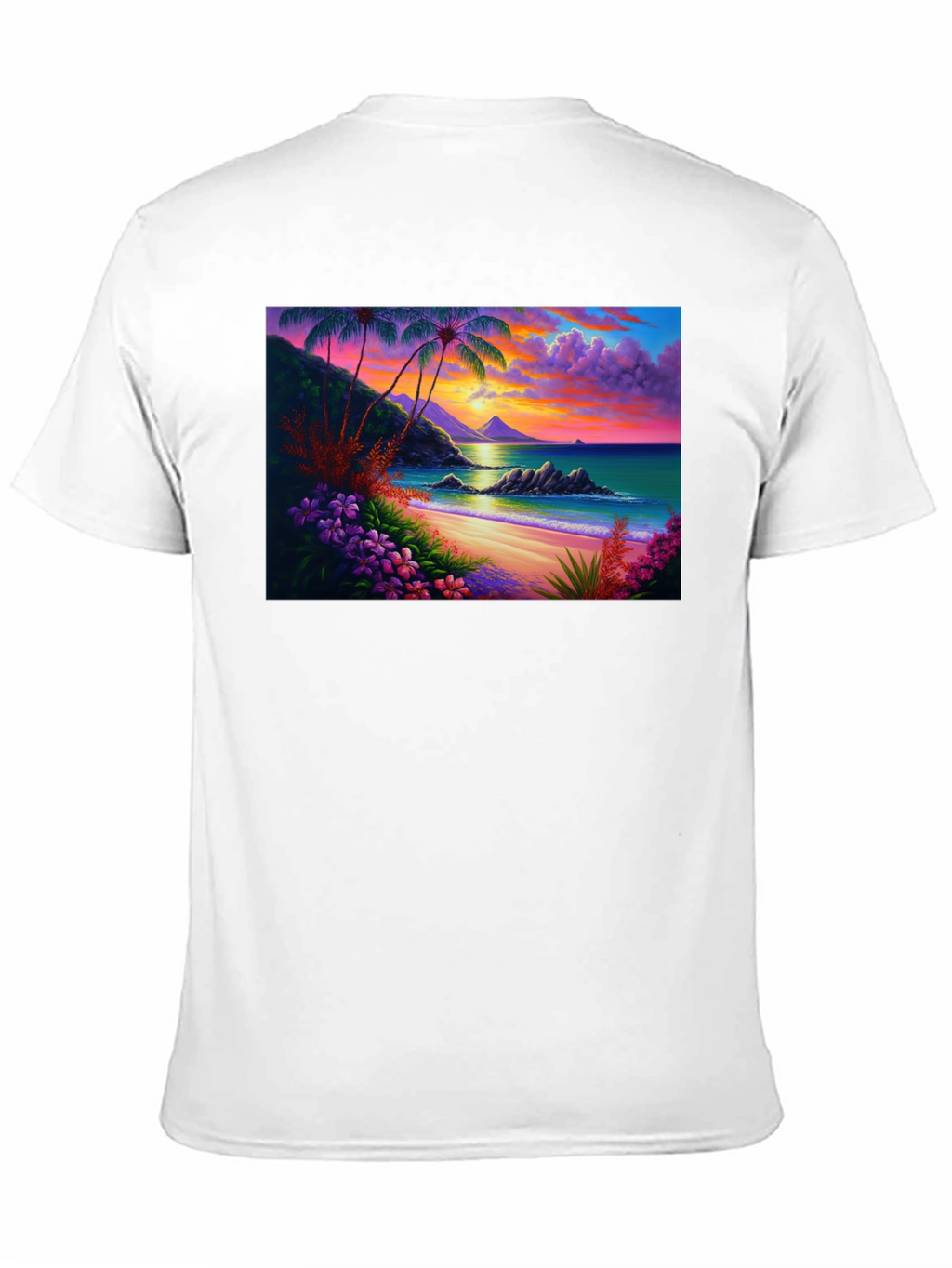 Tropical Beach Sunset Tee