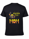 I Know Heaven Mom T-Shirt - Black