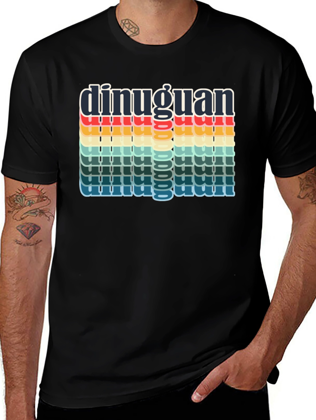 Dinuguan Retro T-Shirt - Filipino Food Tee