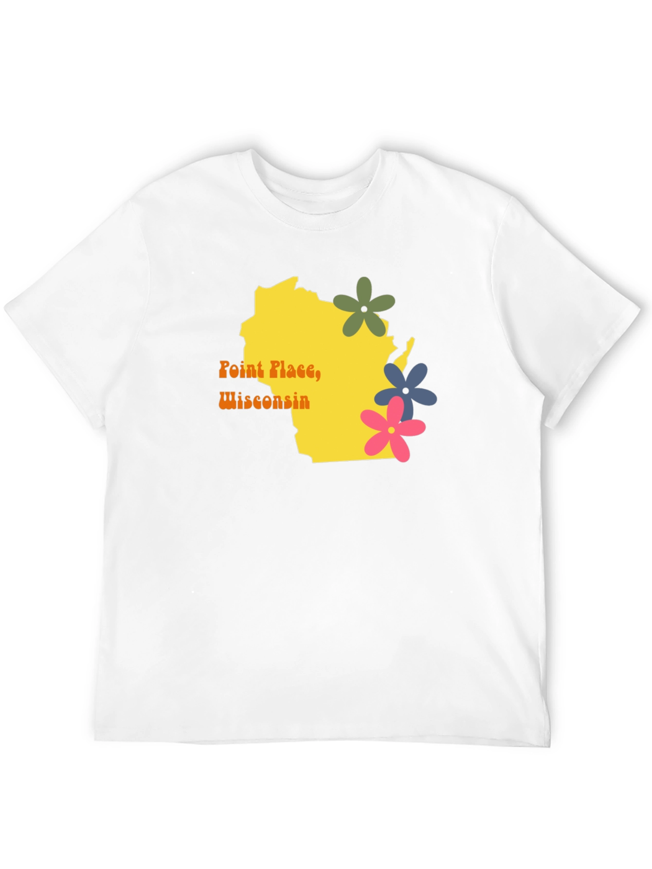 Point Place Wisconsin Retro T-Shirt