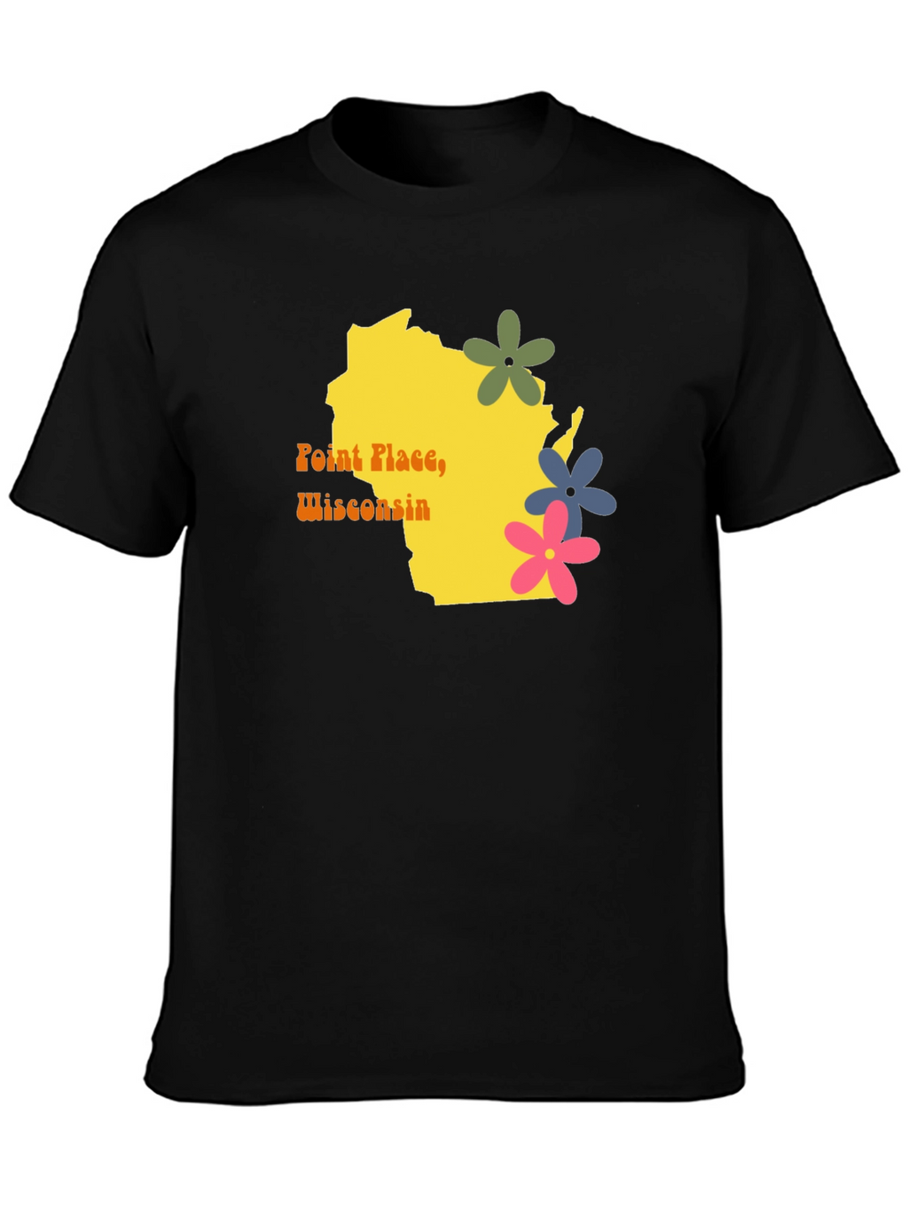 Point Place Wisconsin Retro T-Shirt
