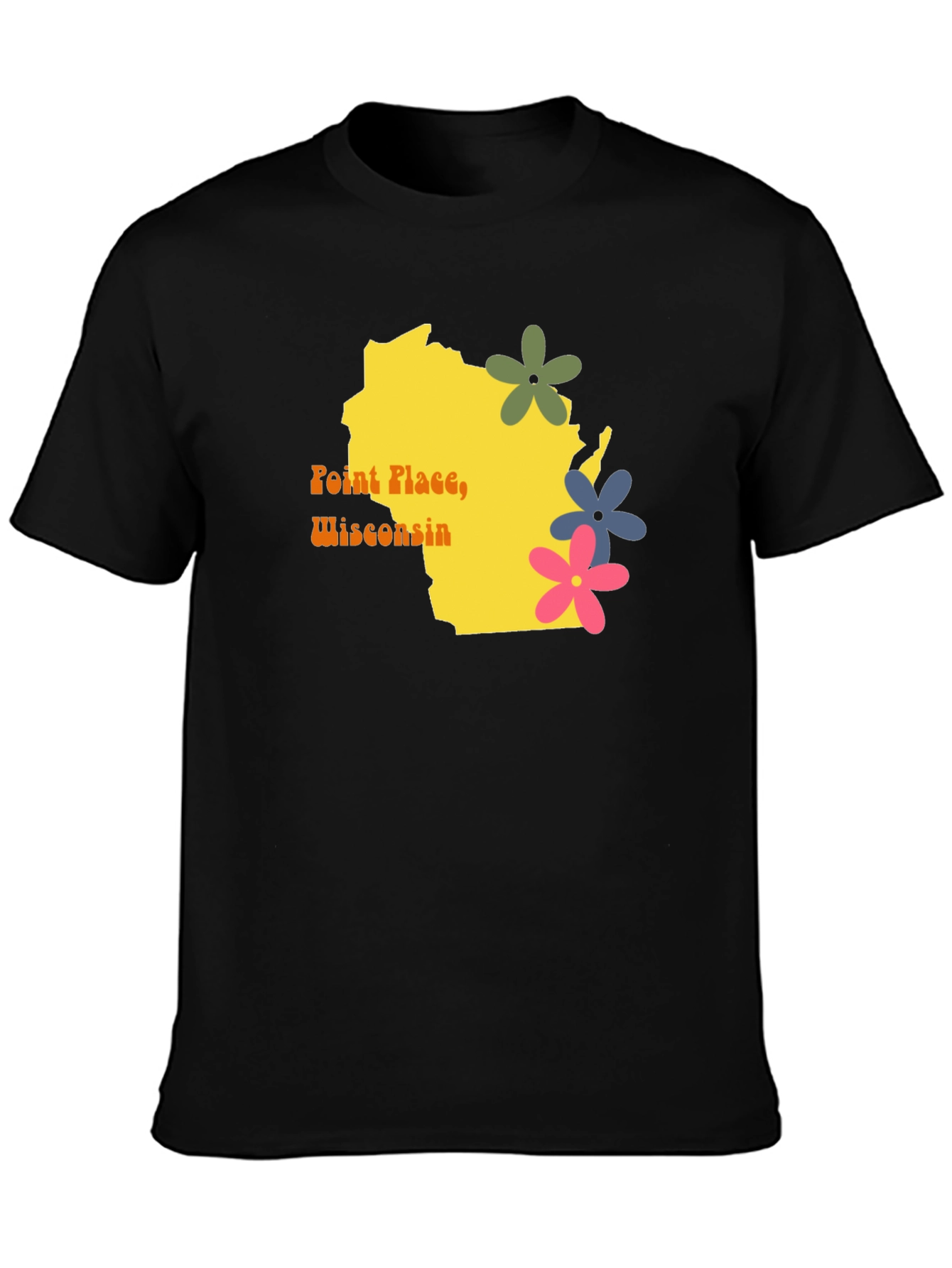 Point Place Wisconsin Retro T-Shirt