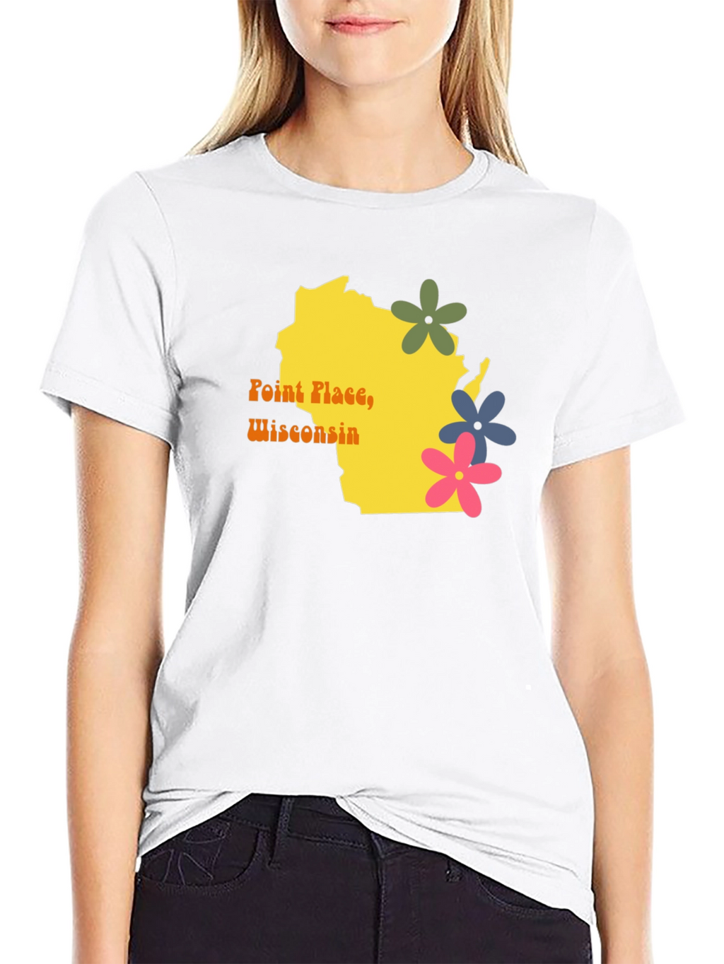 Point Place Wisconsin Retro T-Shirt