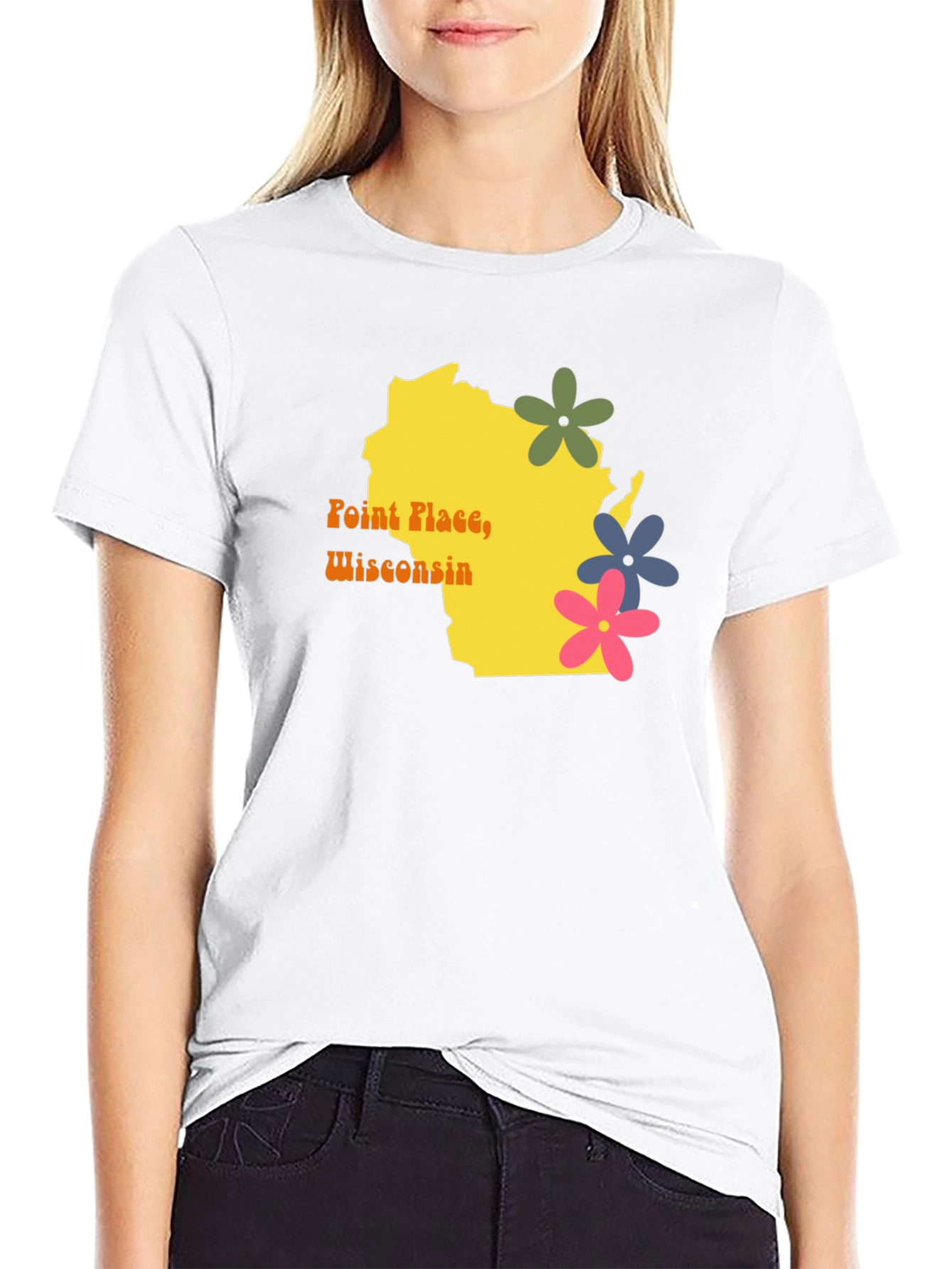 Point Place Wisconsin Retro T-Shirt