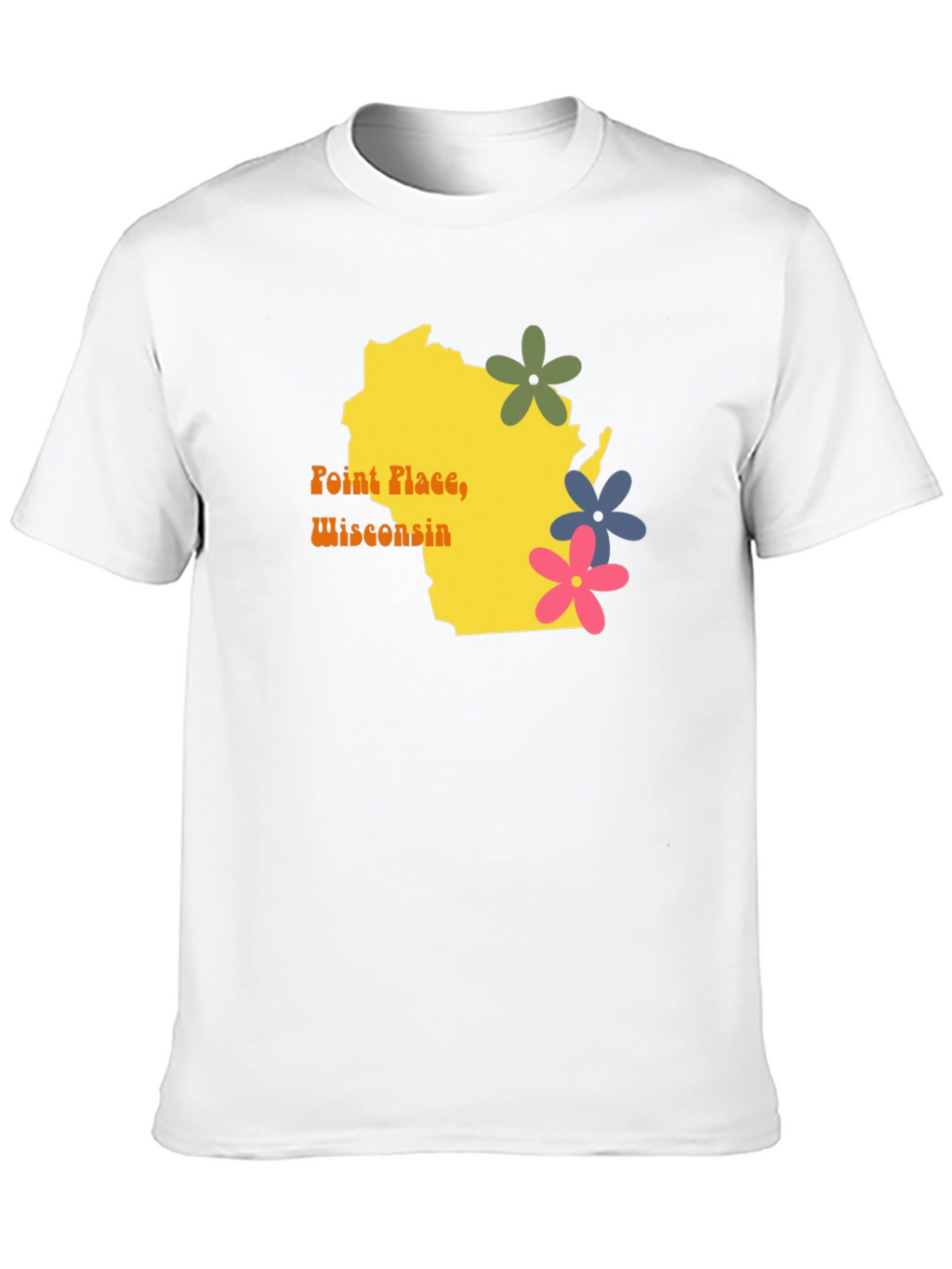 Point Place Wisconsin Retro T-Shirt