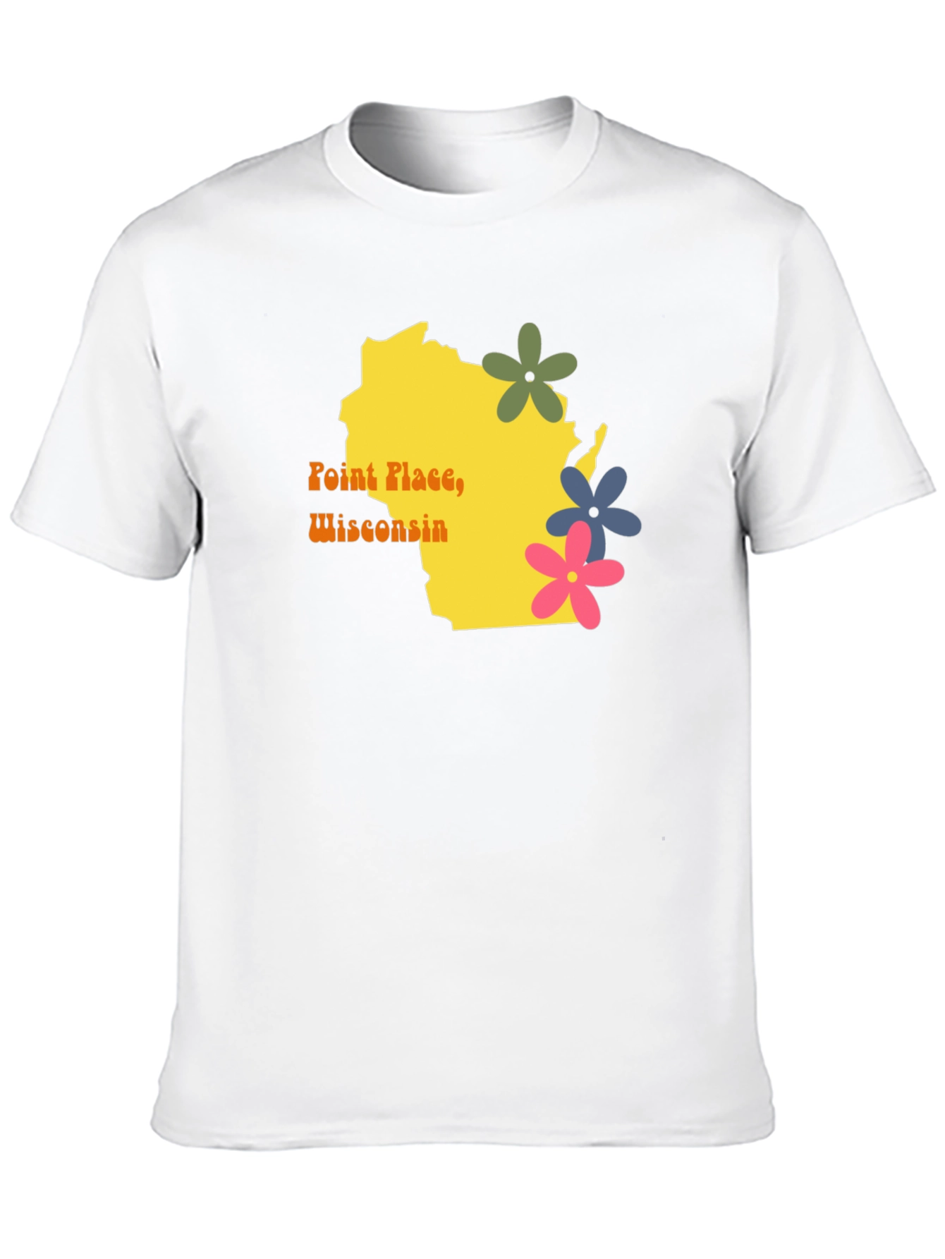 Point Place Wisconsin Retro T-Shirt