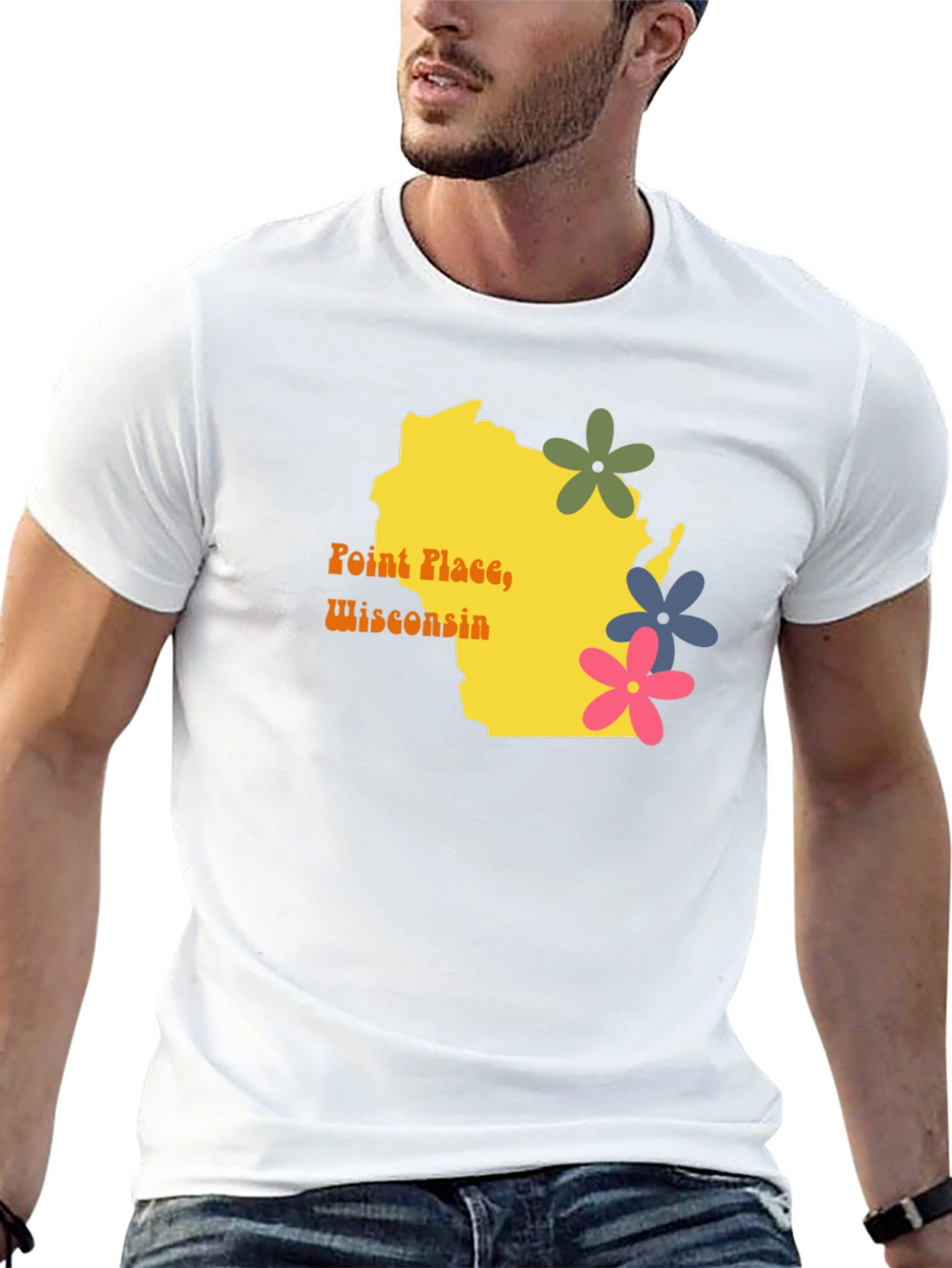 Point Place Wisconsin Retro T-Shirt