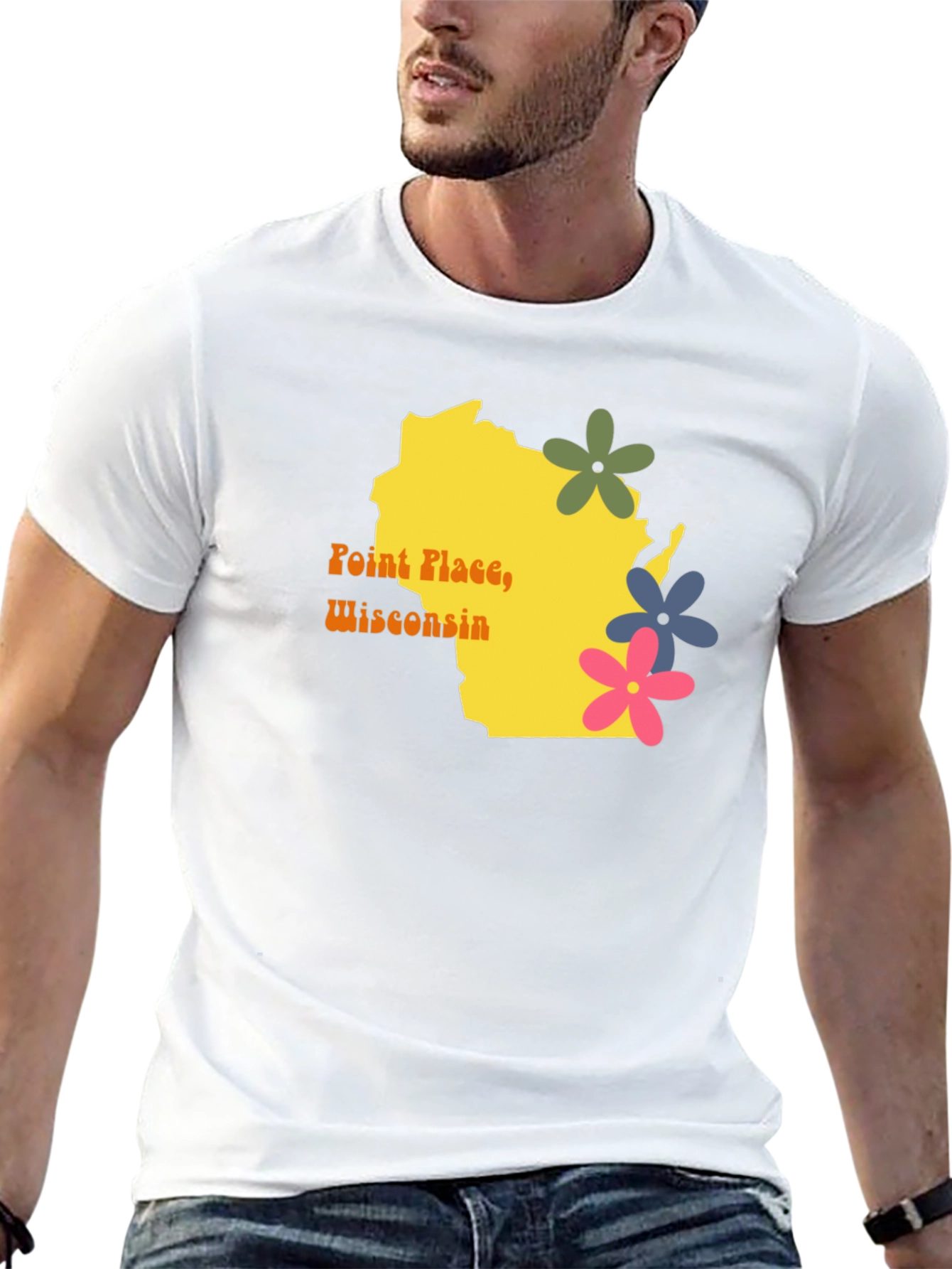 Point Place Wisconsin Retro T-Shirt