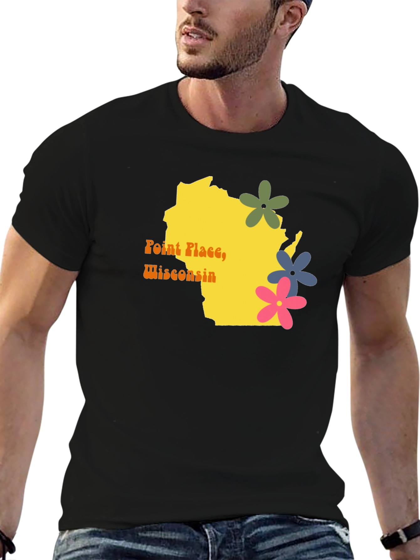 Point Place Wisconsin Retro T-Shirt