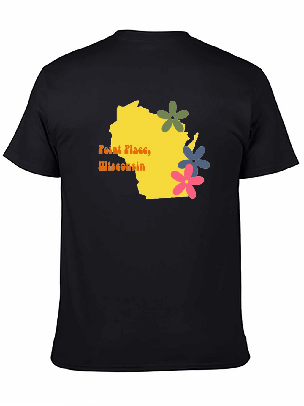 Point Place Wisconsin Retro T-Shirt