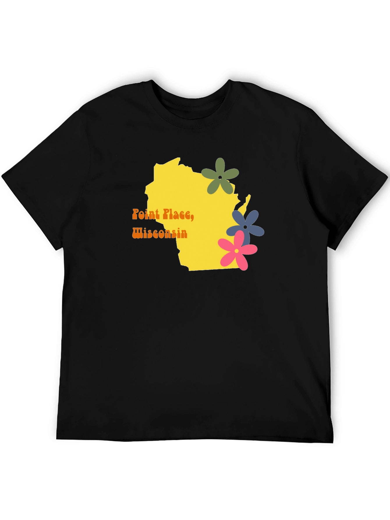 Point Place Wisconsin Retro T-Shirt