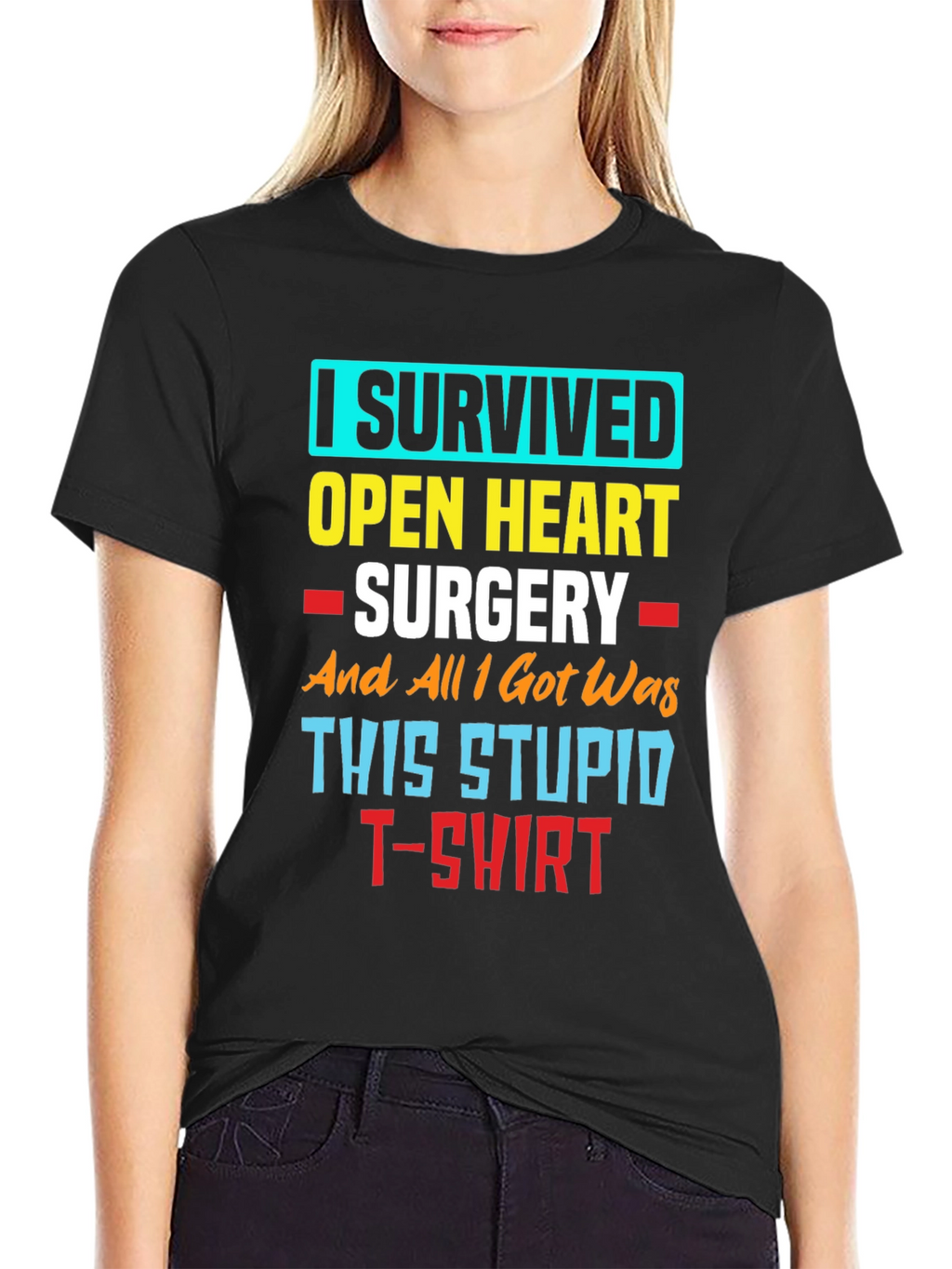 I Survived Open Heart Surgery T-Shirt