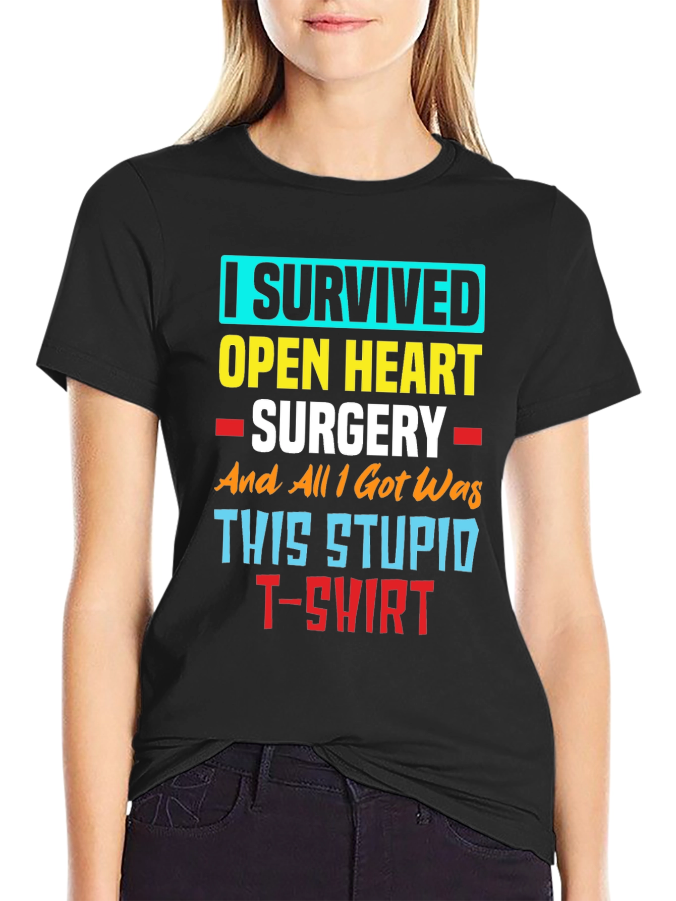 I Survived Open Heart Surgery T-Shirt