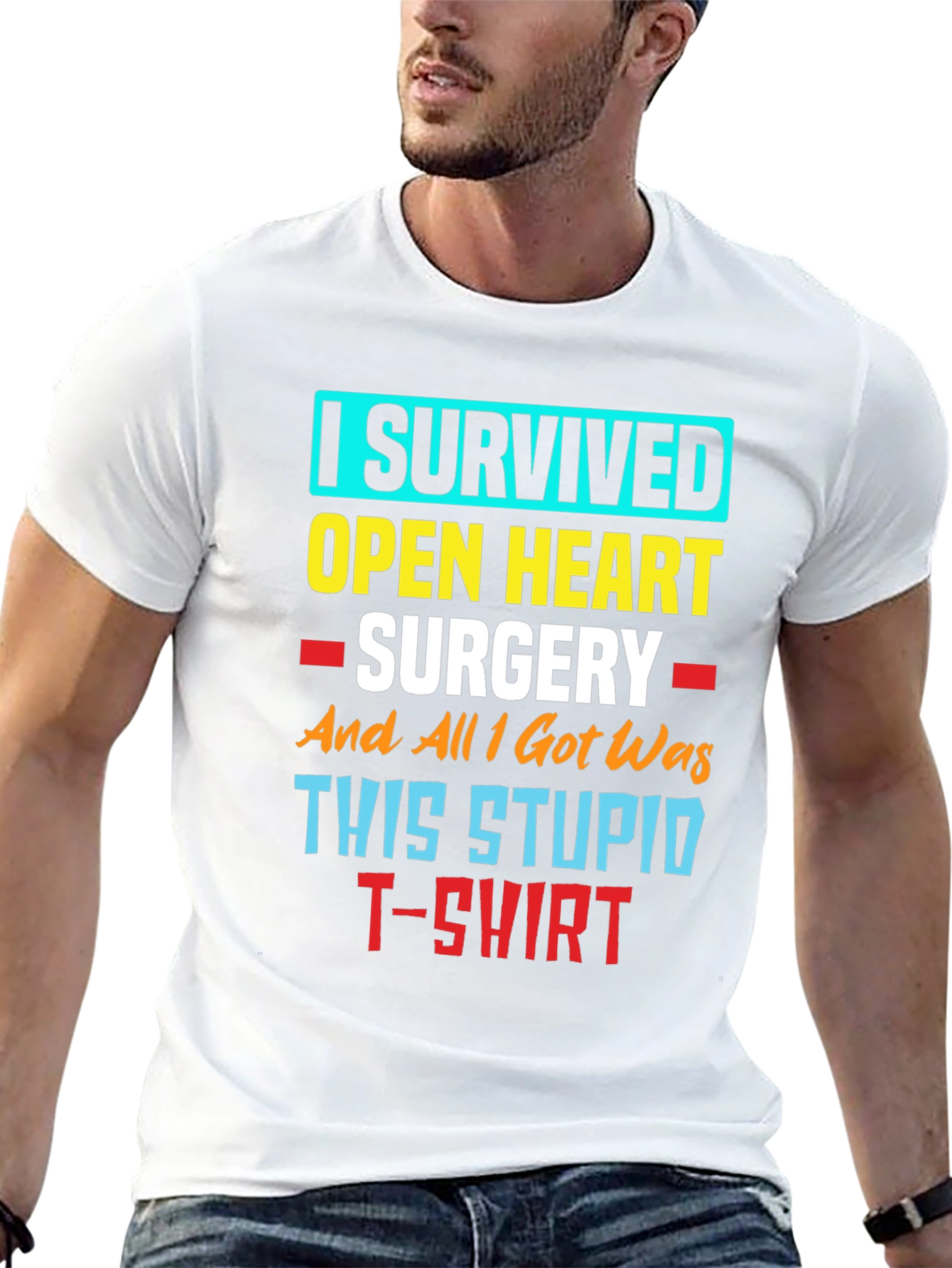I Survived Open Heart Surgery T-Shirt