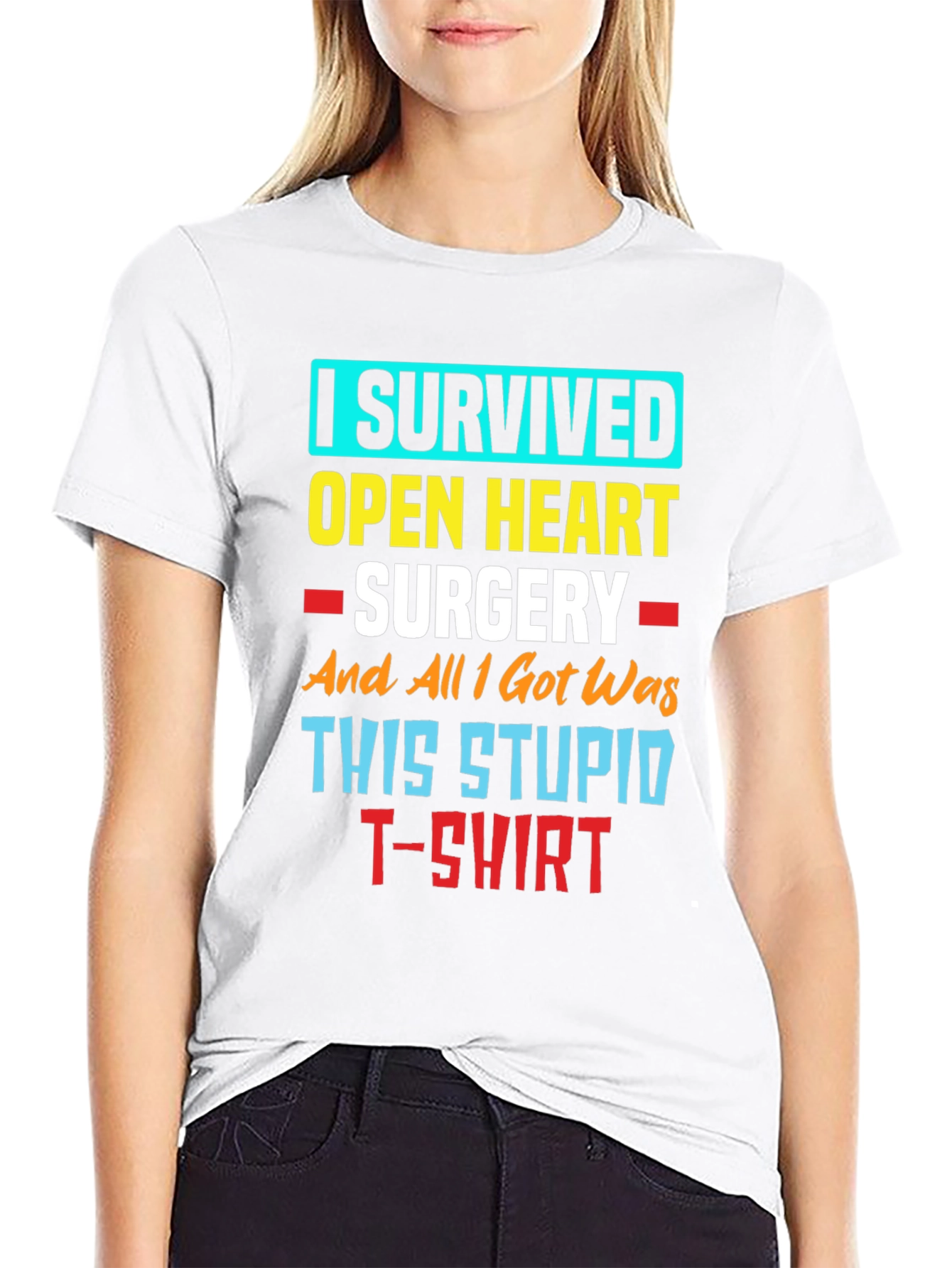 I Survived Open Heart Surgery T-Shirt