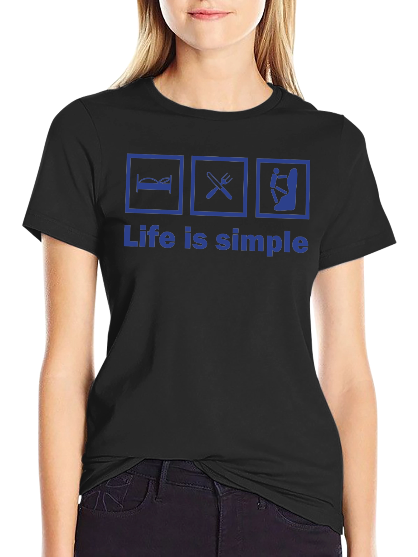 Life Is Simple Graphic Tee