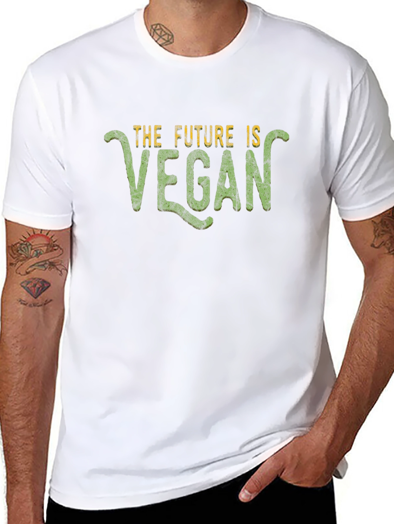 The Future is Vegan T-Shirt - Soft Cotton Tee