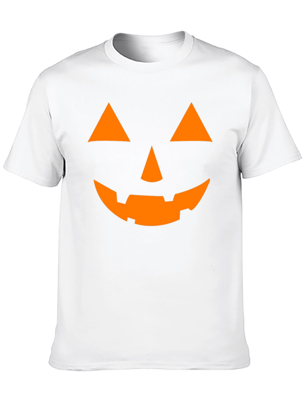 Halloween Pumpkin Face Graphic T-Shirt