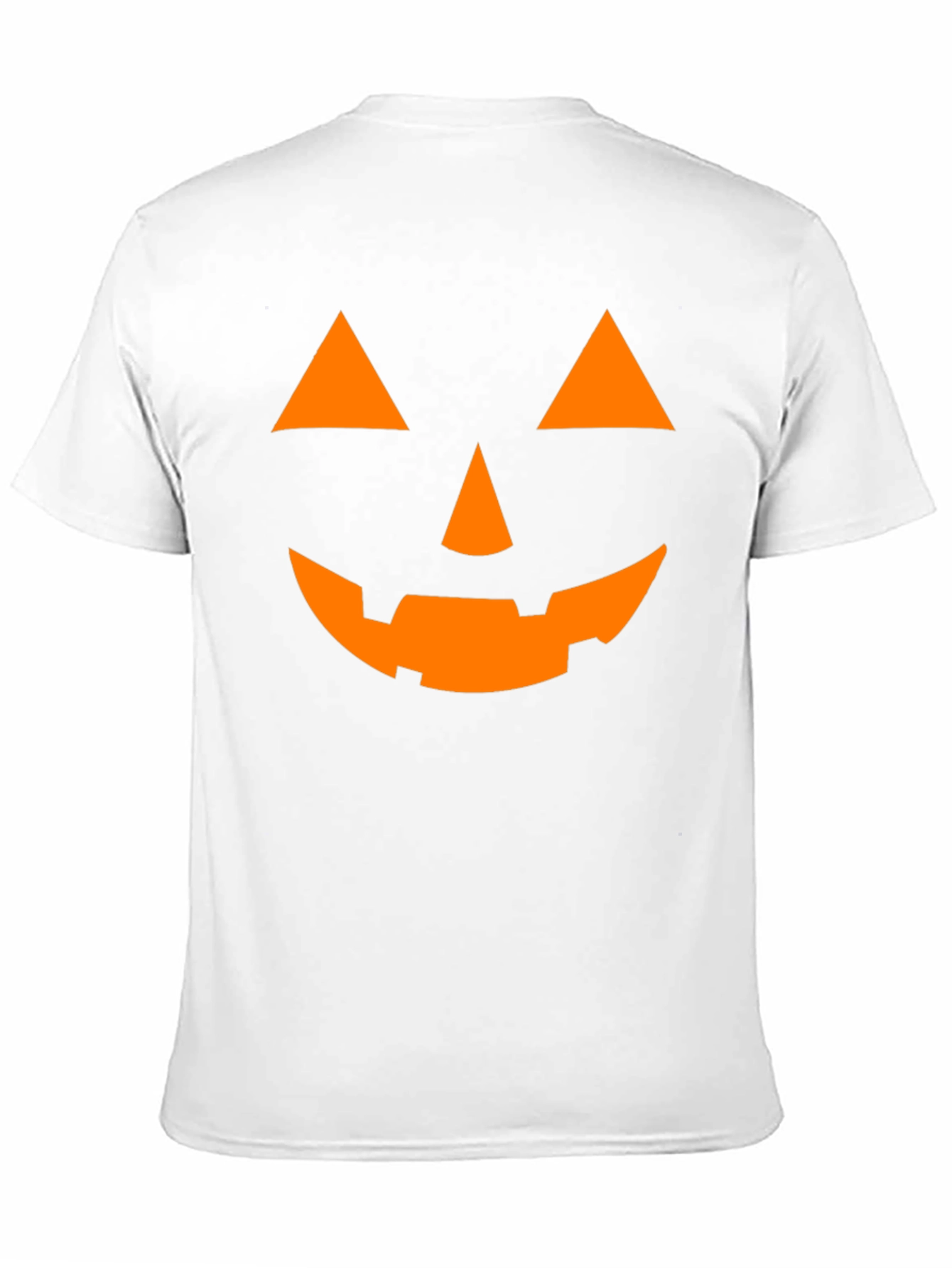 Halloween Pumpkin Face Graphic T-Shirt