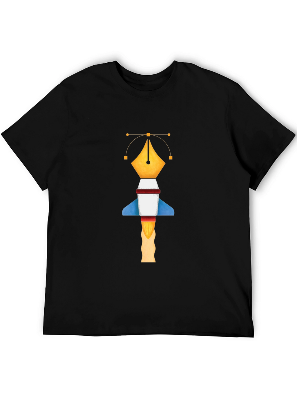 Graphic Designer Pen Rocket T-Shirt